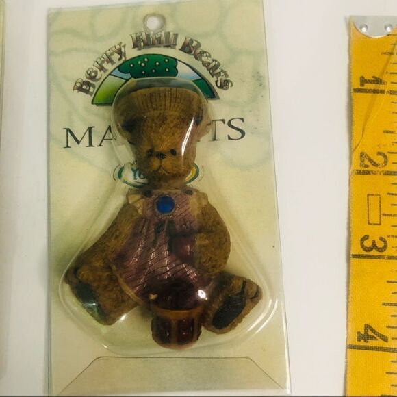 berry hill magnet pair cottage core 2000s novelty bear magnets refrigerator kitc - Picture 5 of 8